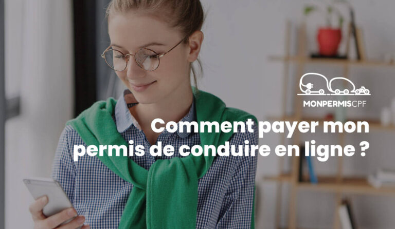 Comment payer mon permis de conduire en ligne ?